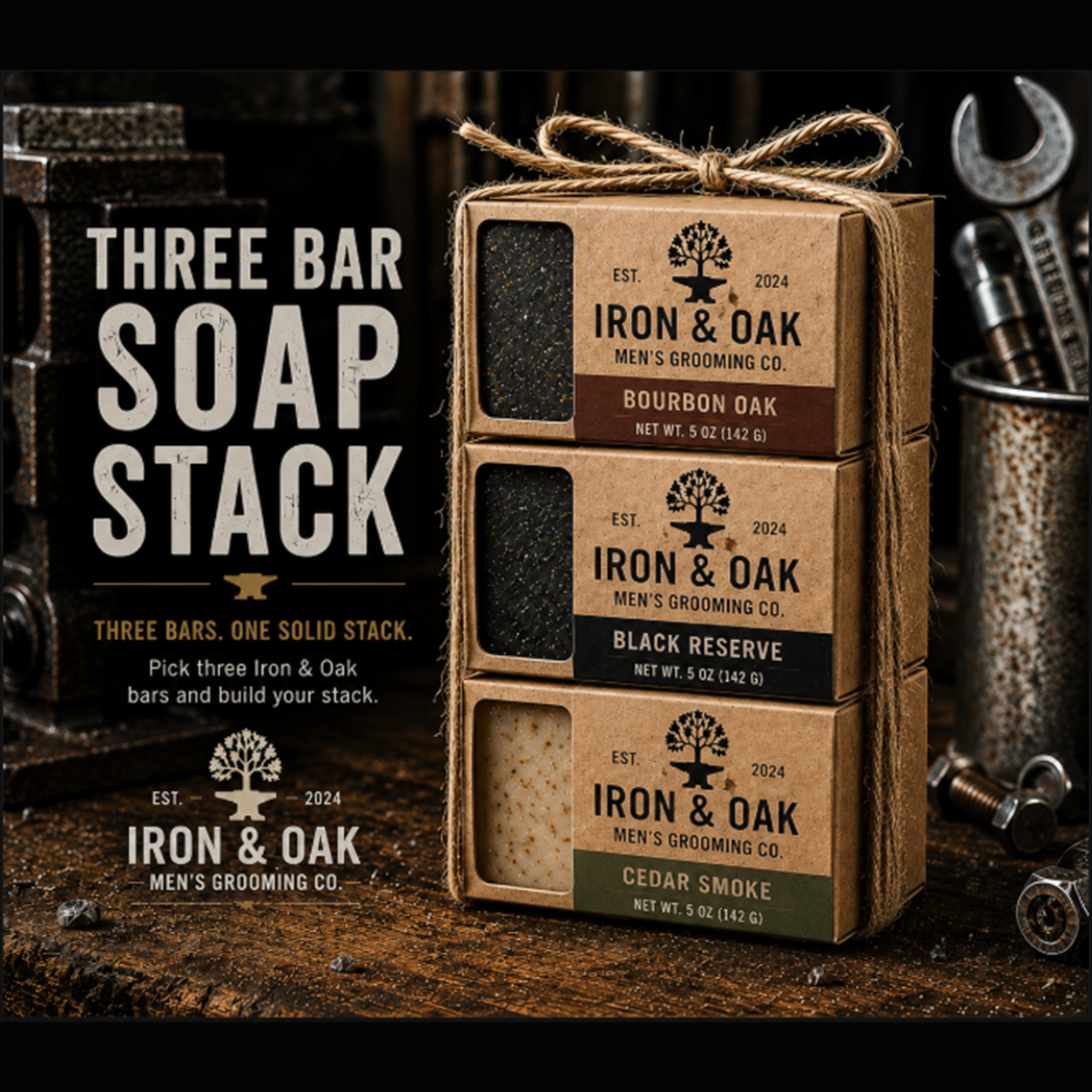 The Three-Bar Stack — Pick Any Three